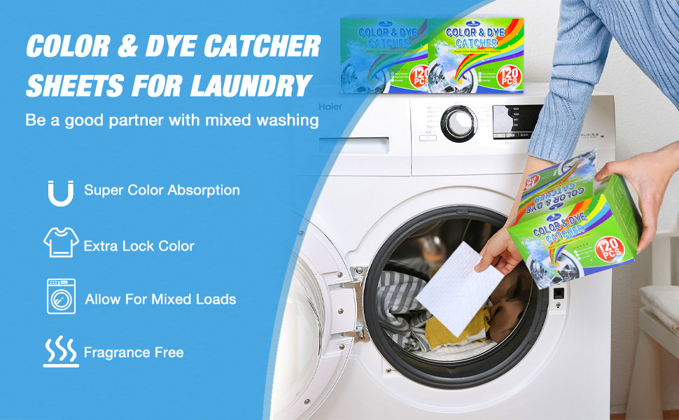 color catchers for laundry