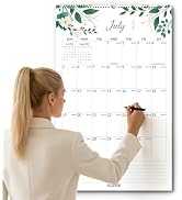 SUNEE 2026-2027 Wall Calendar Extra Large 17"x27", 21 Month July Calendar (Ends March 2028),Verti...