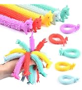 TGXLAK 10pcs Unicorn Stretchy Strings Toys, Sensory Stress Toys for Against Anxiety, Quiet Stress...