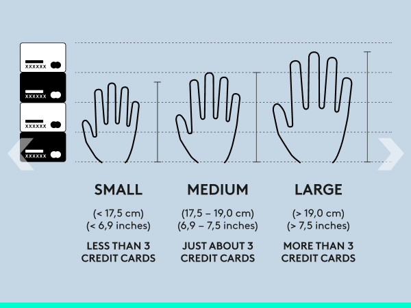 hand sizes