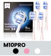 Marlincare Replacement Electric Toothbrush Heads