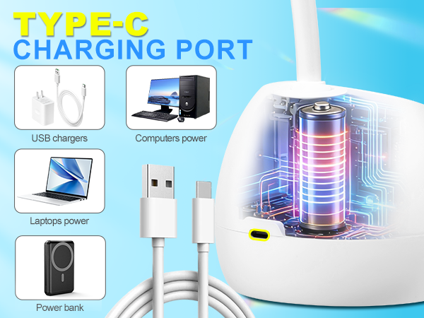 type-c charging uv nail lamp