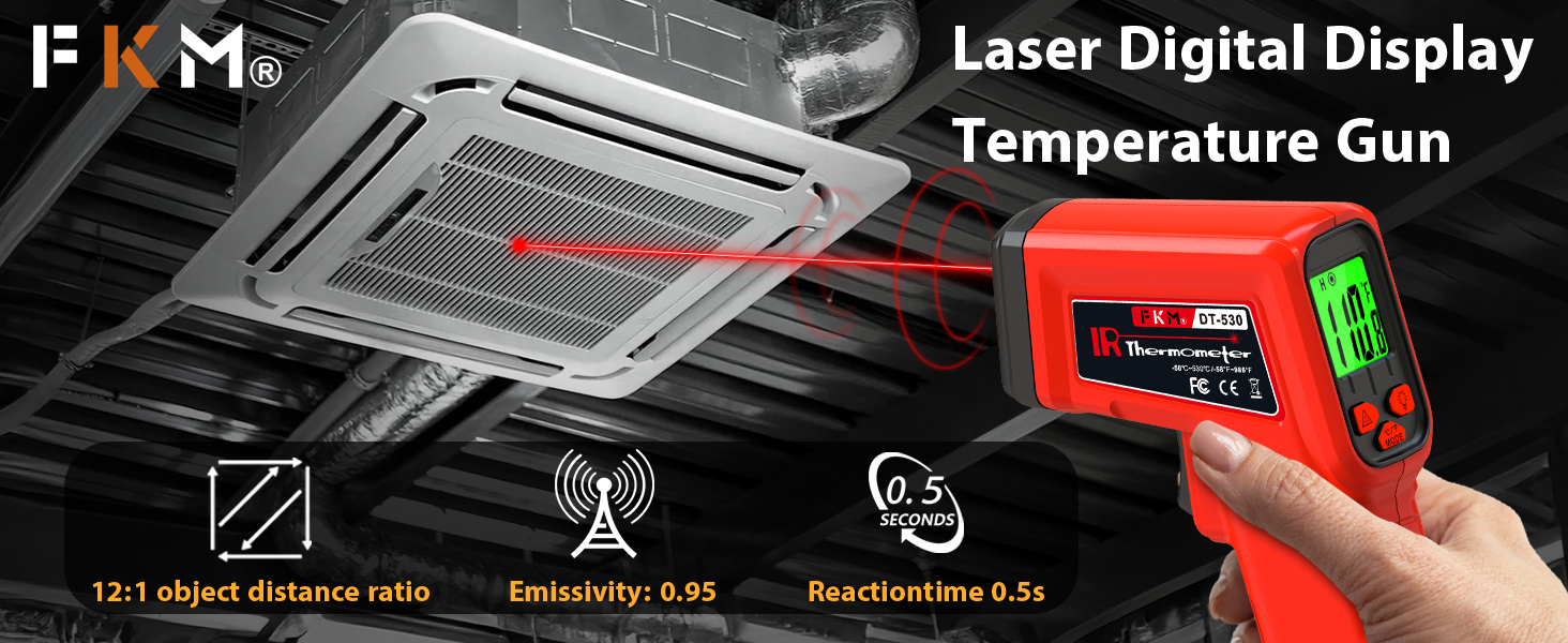 hvac temperature gun