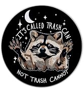 Funny Mouse Pad, It's Called Trash Can Not Trash Cannot Funny Raccoon Mouse Pad, Black Mouse pad,...