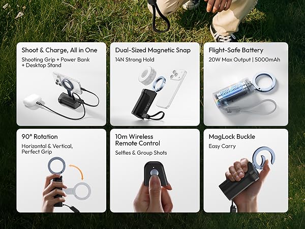 MAGNETIC phone GRIP for iphone 17, for iphone 17 pro, for iphone 17 pro max, for iphone air