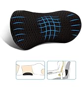 FOUSUPDT Lumbar Pillow, Memory Foam Lumbar Support Pillow for Office Chair and Car Seat, Back Sup...