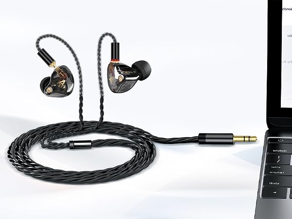 Audiovance VIbes 202 Black_HiFi Wired Earbuds