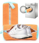 2PCS Shoes Washing Machine Bags, Laundry Shoe Bag for Washer and Dryer, Reusable and Durable Zipp...