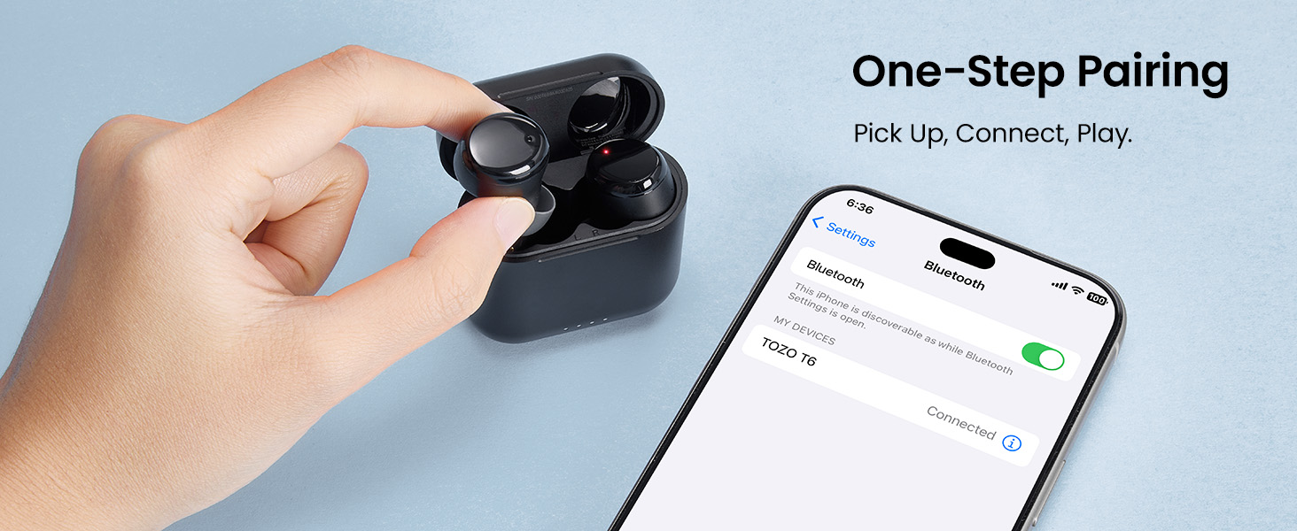 T6 wireless Earbuds