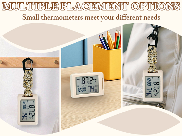 portable thermometer and hygrometer