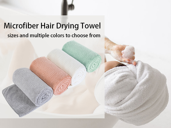Microfiber Hair Towe