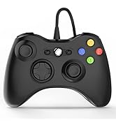 Oussirro Wired Controller for Xbox 360, USB PC Game Controller Gamepad Joystick for Xbox 360, PC ...