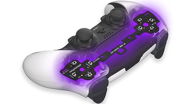 eXtremeRate Face Buttons Clicky Kit for PS5 Edge Controller Dpad Action ABXY Buttons Mouse Click Kit