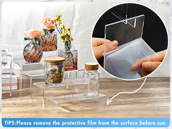 peel the film off