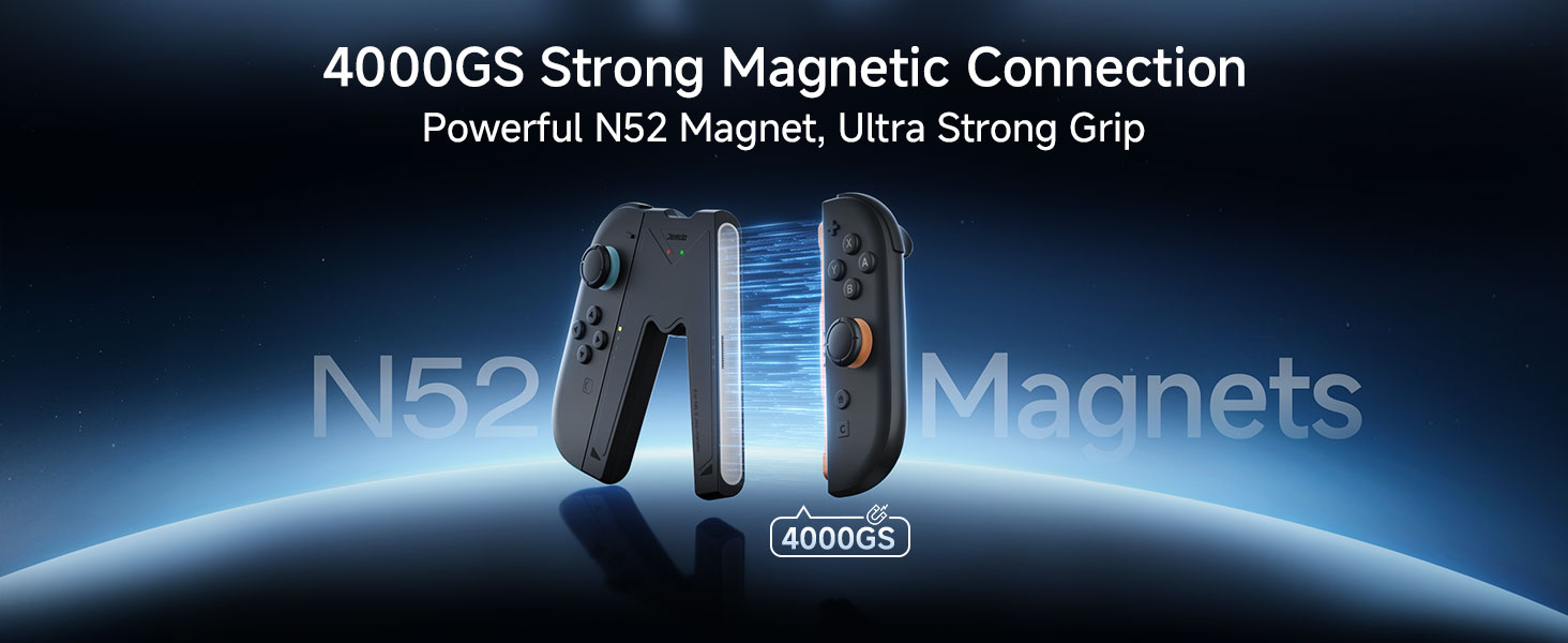 JEMDO Magnetic JoyCon Charger Grip
