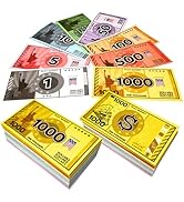 Luck Lab Play Money - 2 Sets of 30 for Each Bill in 8 Denominations (60 Total of Each) in Mixed C...