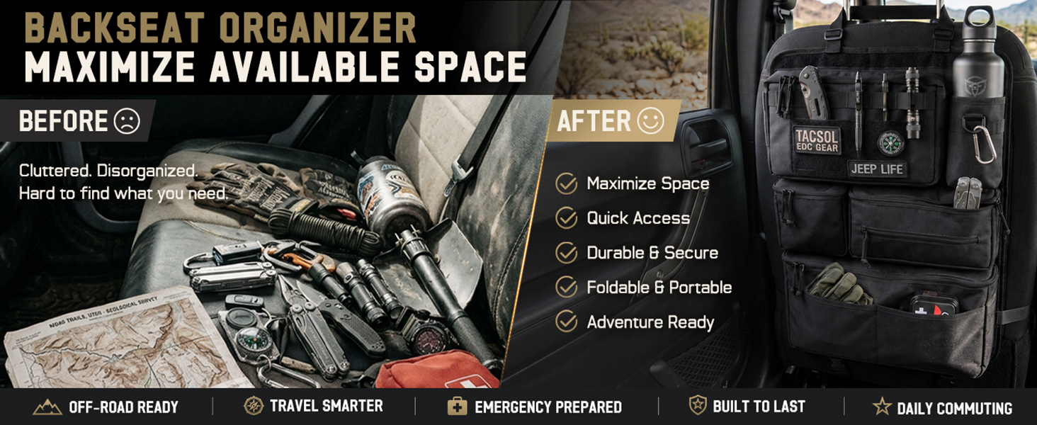 seat organizer