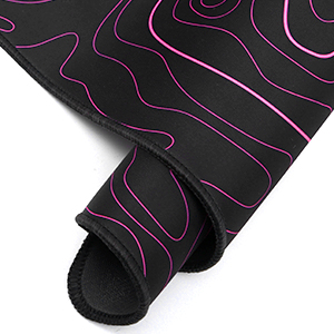 topographic mouse pad