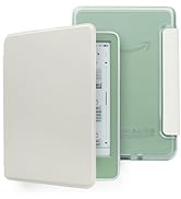 HOICHOE Case for 6" Kindle 11th Generation 2024/2022 Release, Light PU Leather Cover and Transpar...
