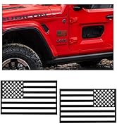 VAGURFO 1 Pair American Flag Metal Car Sticker,Universal Car Stickers Metal American Flag Emblem ...