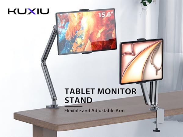 Tablet Stand for Desk Compatible with 7-15.6'' Tablet Portable Monitor,2024 ipad air m2, ipad pro 13