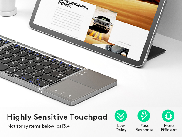 Sensitive touchpad
