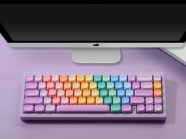 PBT cute keycaps set