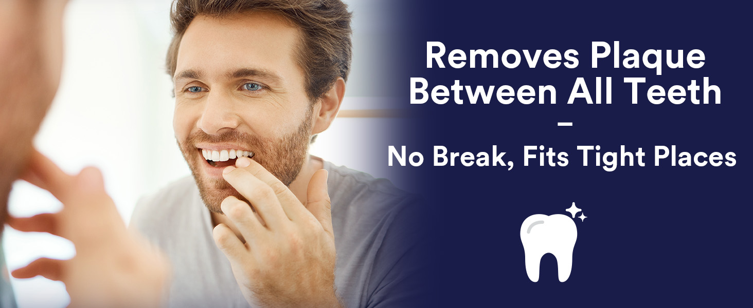 removes plaque