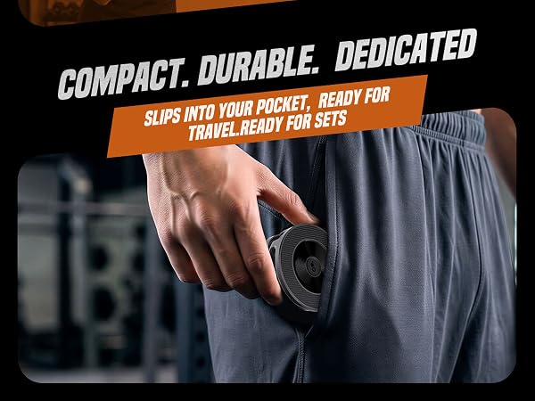 Pocket Sized: No bulky tripods. Compact design slips into your pocket, ready for every set.