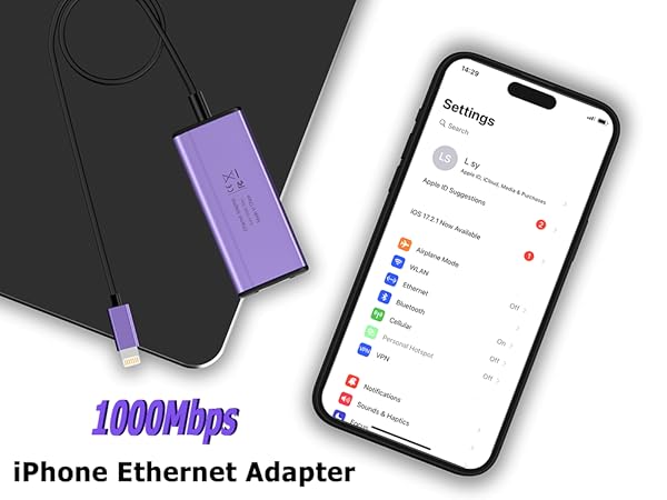lightning ethernet adapter