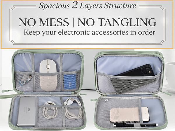 electronics travel organizer