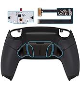 eXtremeRate Black Real Metal Buttons (RMB) Version RISE4 Remap Kit for PS5 Controller BDM-010 020...