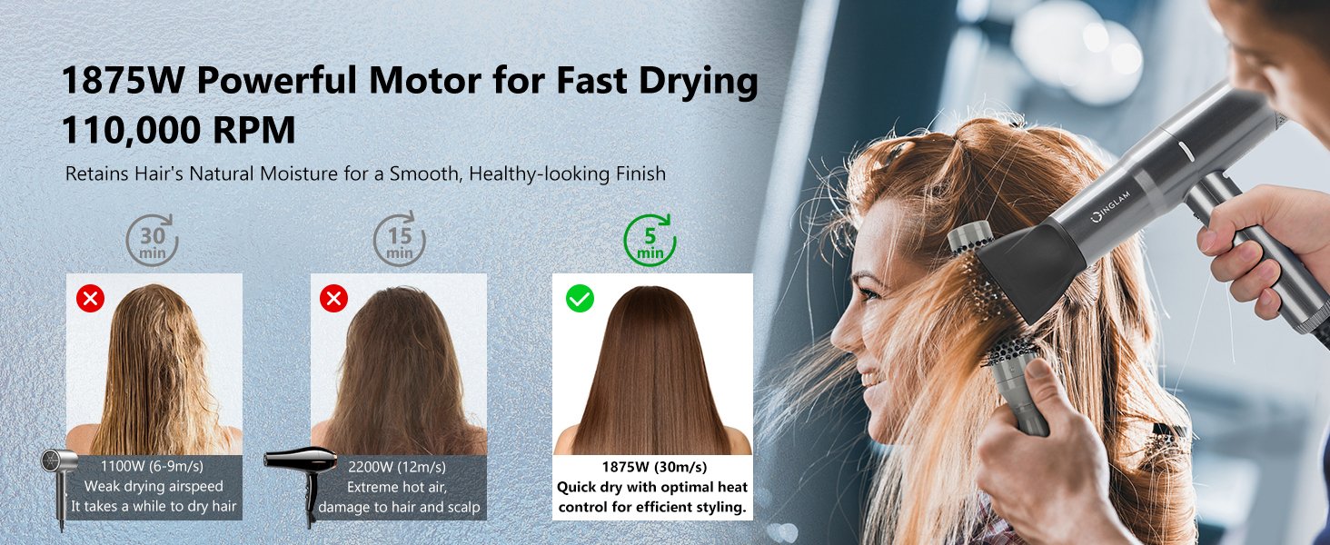 high speed hair dryer