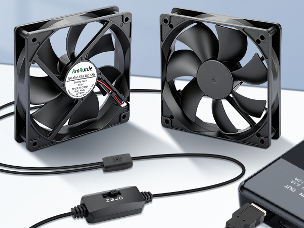 120mm usb 5v speed control cooling exhaust box power small case fan forcomputer pc laptop cabinet