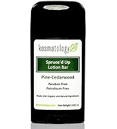 kosmatology Spruce’d Up (Pine-Cedarwood-Cinnamon) Organic Moisturizing Lotion Bar | Vegan and Cru...