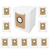 GZKEFEIS 10-Pack Dust Bags Compatible with eufy 3-in-1 E20 Robot Vacuum - 3L Large Capacity Repla...