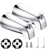 Enhon Slip On Diverter Tub Spout Compatible with Kohler GP85556, Bathroom Shower Bathtub Faucet S...