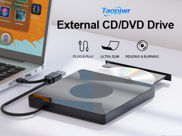 external cd dvd drive for laptop