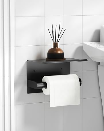 adhesive toilet paper holder