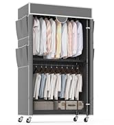clothes rack with cover