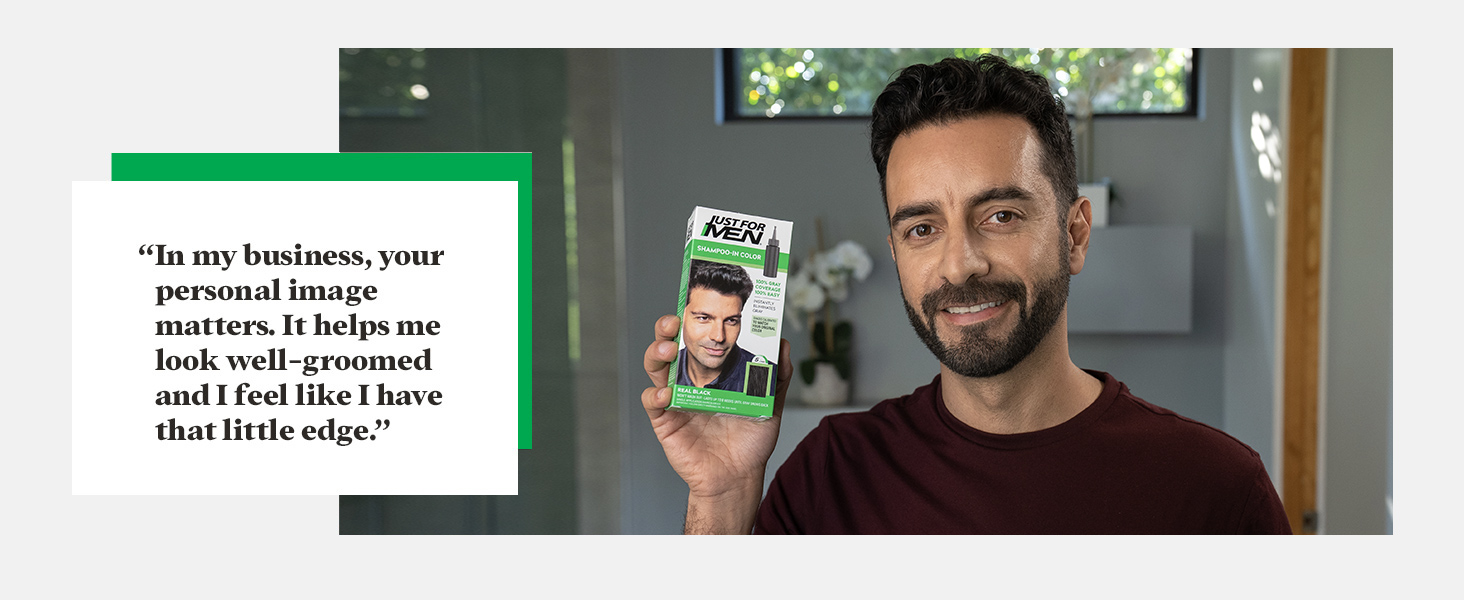 In my business, your personal image matters. It helps me look well-groomed