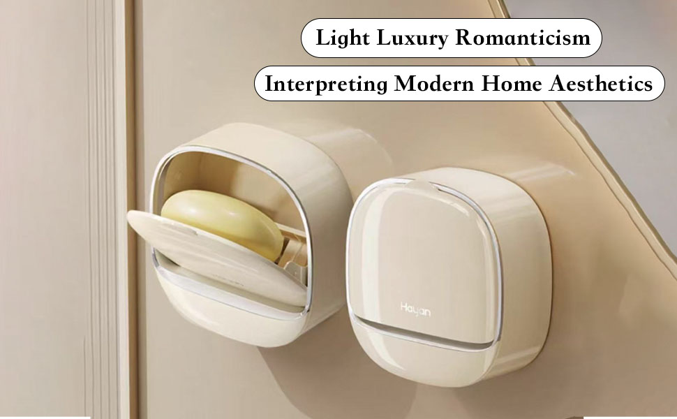 Double Layer Soap Dish for Shower Wall Mounted Bar Soap Holder
