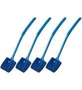 SLSON Aquarium Algae Scraper Double Sided Sponge Brush Cleaner Long Handle Fish Tank Scrubber for...