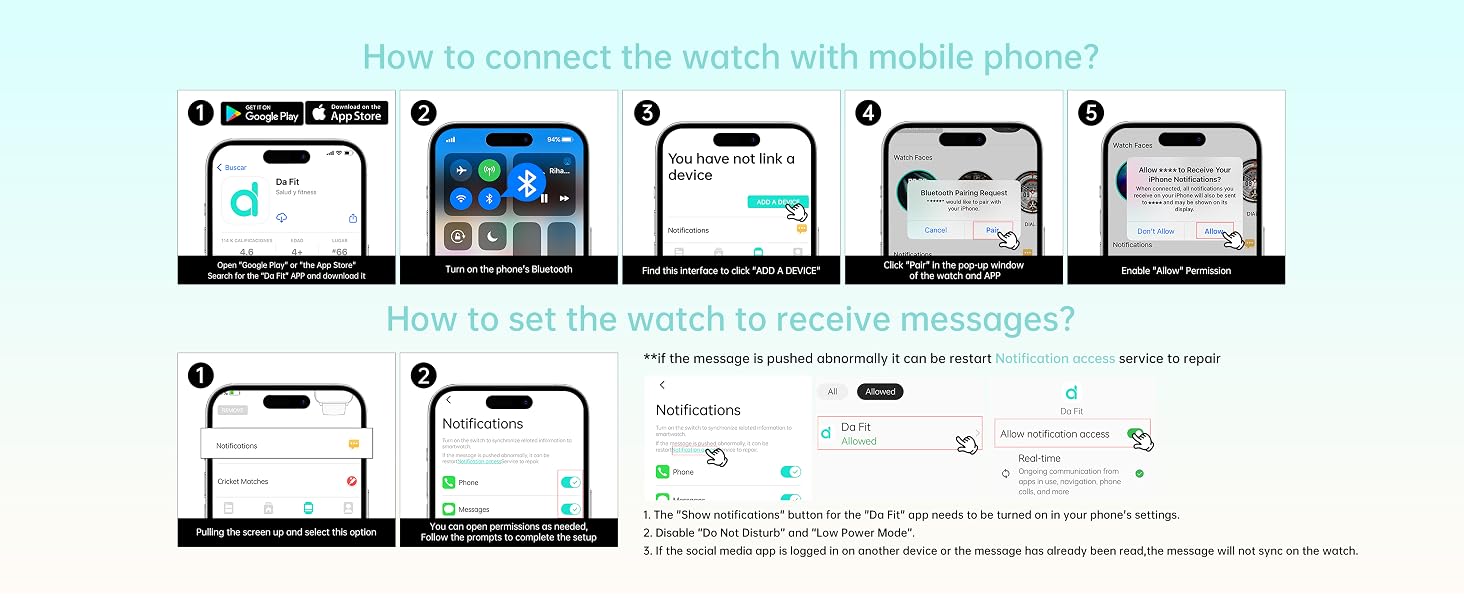 How to connect to the mobile app