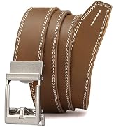CHAOREN Leather Ratchet Belt Men - Mens Belts Casual Accessories for Every Occasion (35mm)