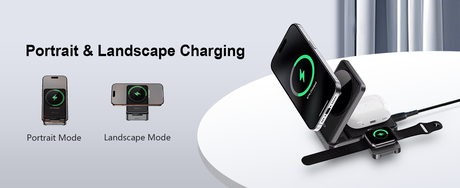 Portrait and Landscape Charging