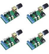 4-Pack TDA2822M Stereo Amplifier Modules – Dual-Channel 1.8-12V DC Audio Amp Boards for Arduino &...
