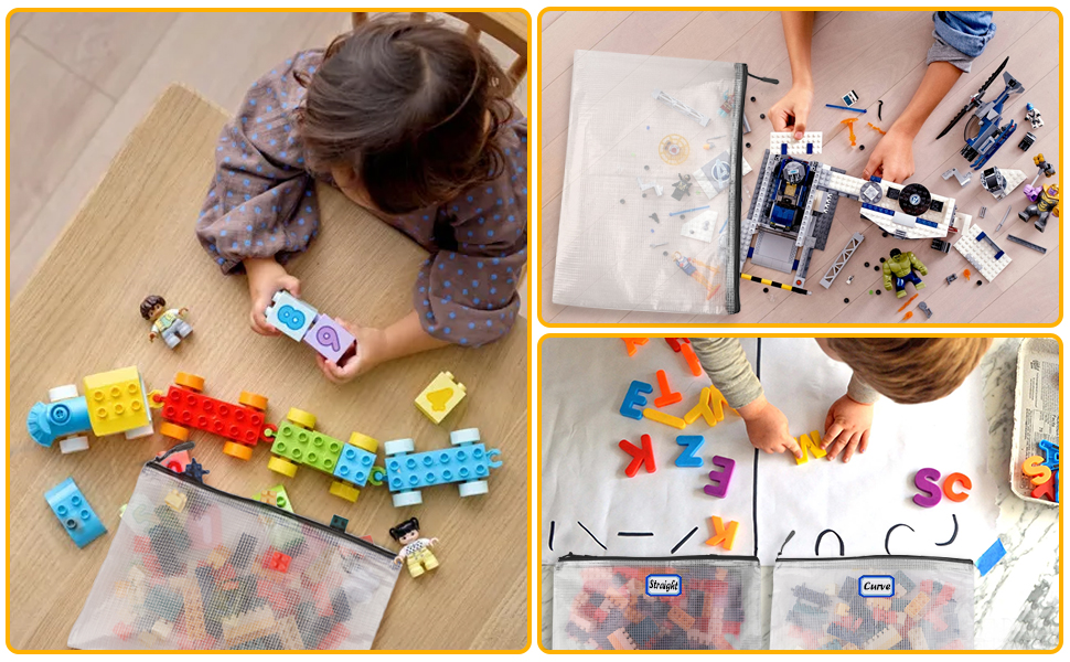 reusable envelopes,pencil bag,pouches,board game storage,puzzle storage,clear pencil pouch,