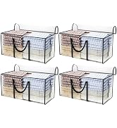 CONGREGATE 97L Moving bags,4 pack extra large moving bags with zippers,bagsmoving bags heavy duty...