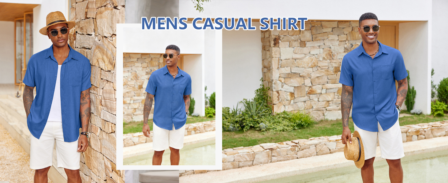 mens casual shirt